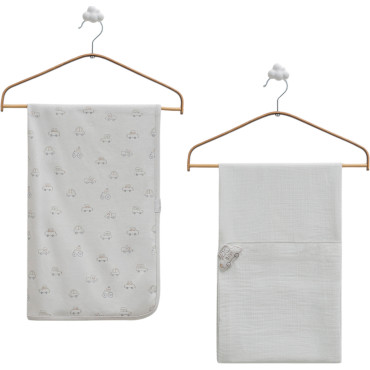 Blanket+muslin blanket, series FIRST CAR. (Expected 23.01.2026)