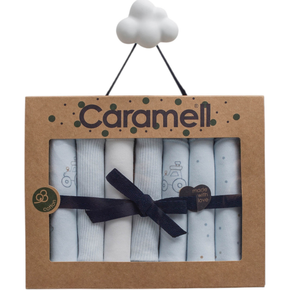 Handkerchiefs (7pcs), series FIRST CAR. (Expected 23.01.2026)