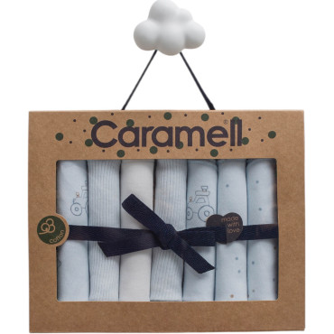 Handkerchiefs (7pcs), series FIRST CAR. (Expected 23.01.2026)