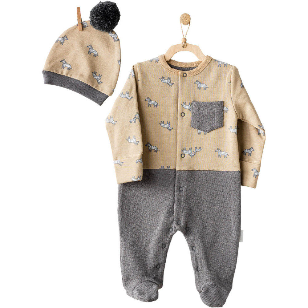 Overalls+Hat, series LITTLE ZEBRA