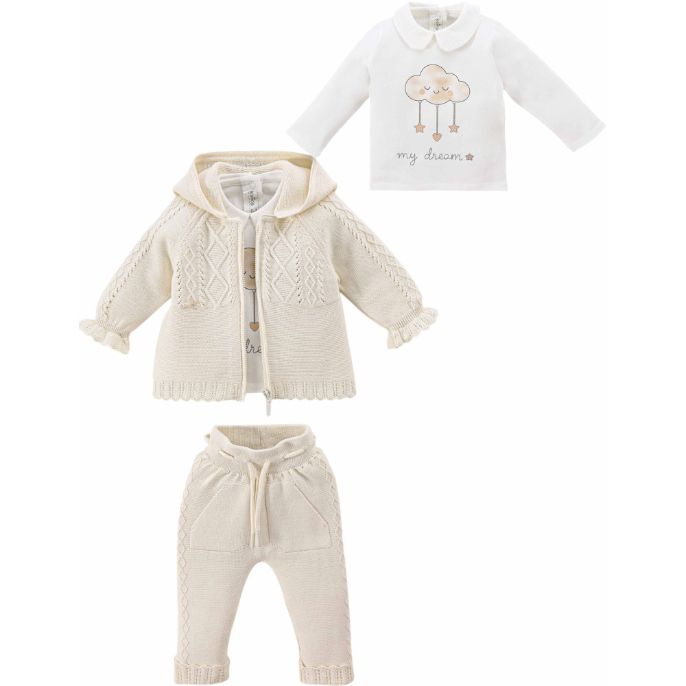 Set sweater+sweater+pants