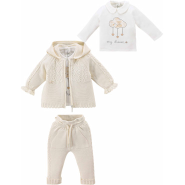 Set sweater+sweater+pants