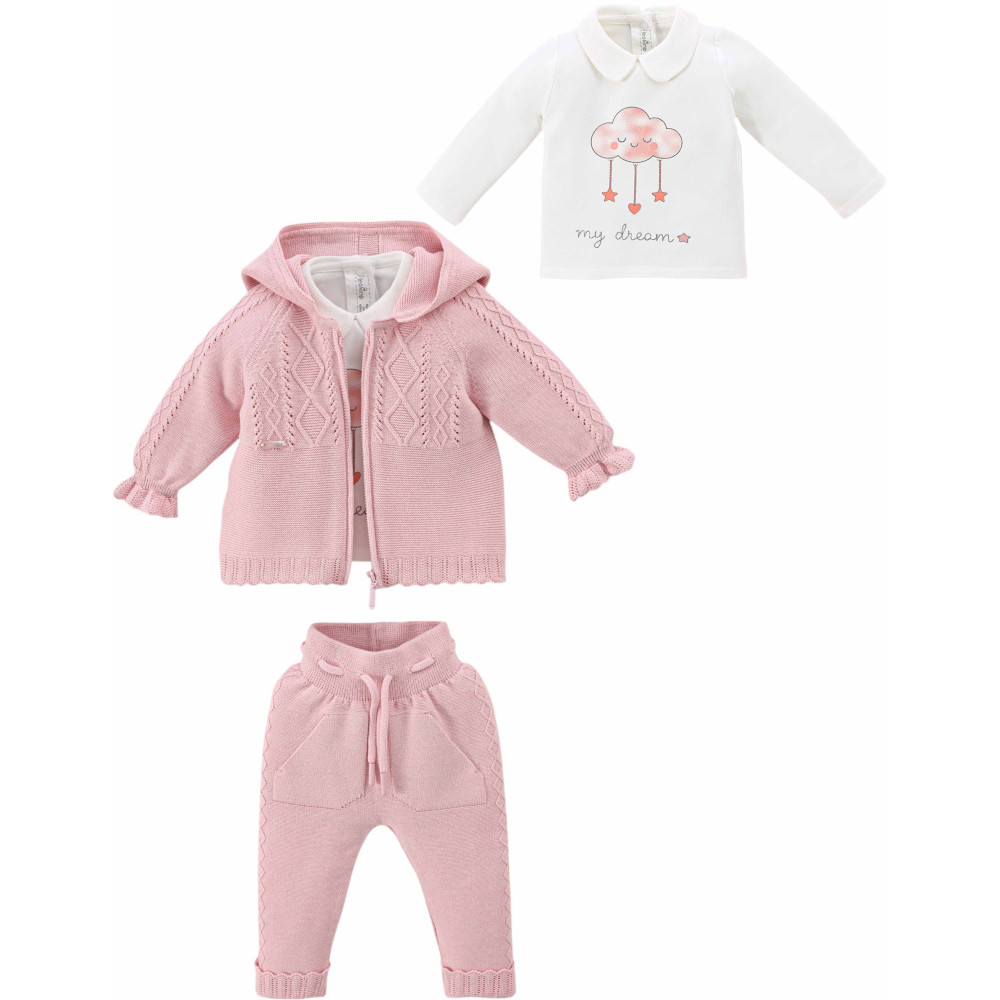 Set sweater+sweater+pants