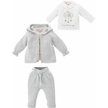 Set sweater+sweater+pants