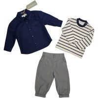 Set sweater+shirt+pants