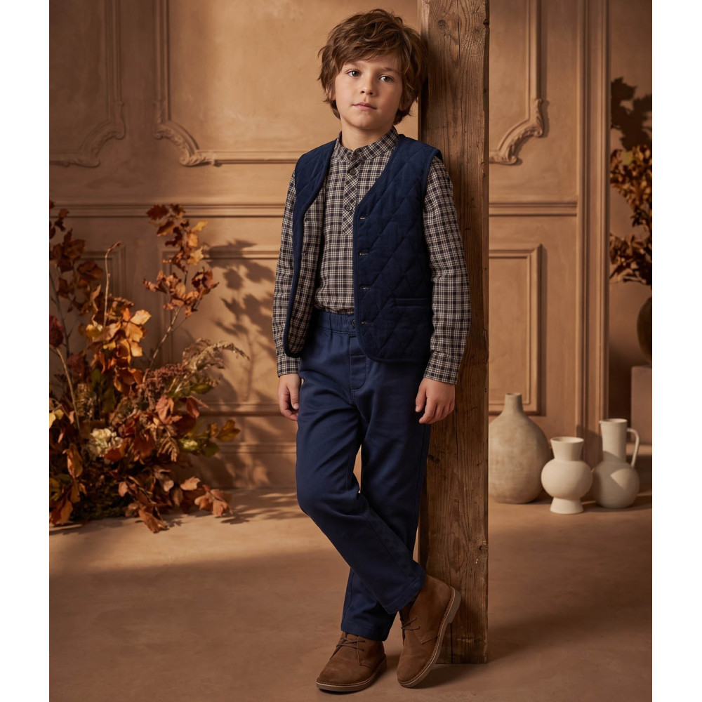 Set shirt+vest+pants
