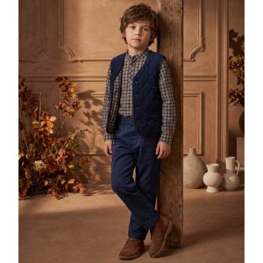 Set shirt+vest+pants