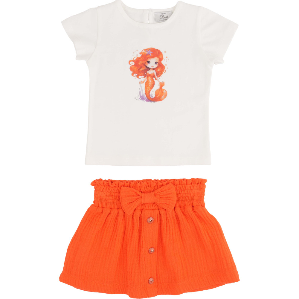 Set T-shirt+skirt