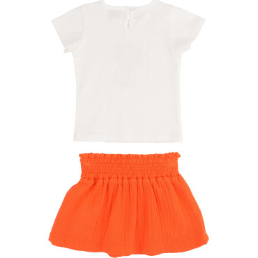 Set T-shirt+skirt