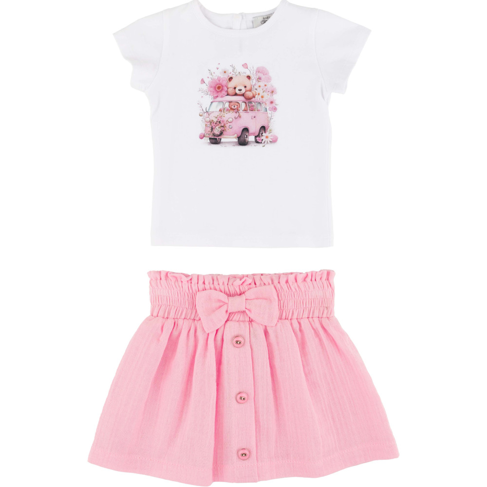 Set T-shirt+skirt