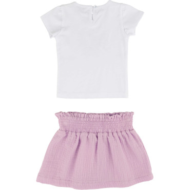 Set T-shirt+skirt