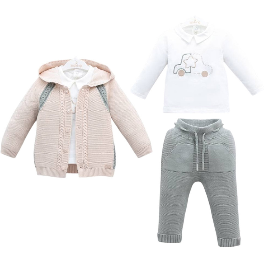 Set sweater+sweater+pants