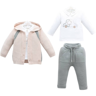 Set sweater+sweater+pants