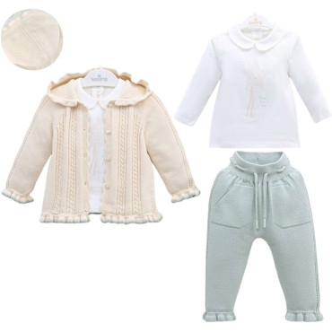 Set sweater+sweater+pants