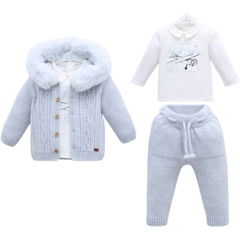 Set sweater+sweater+pants