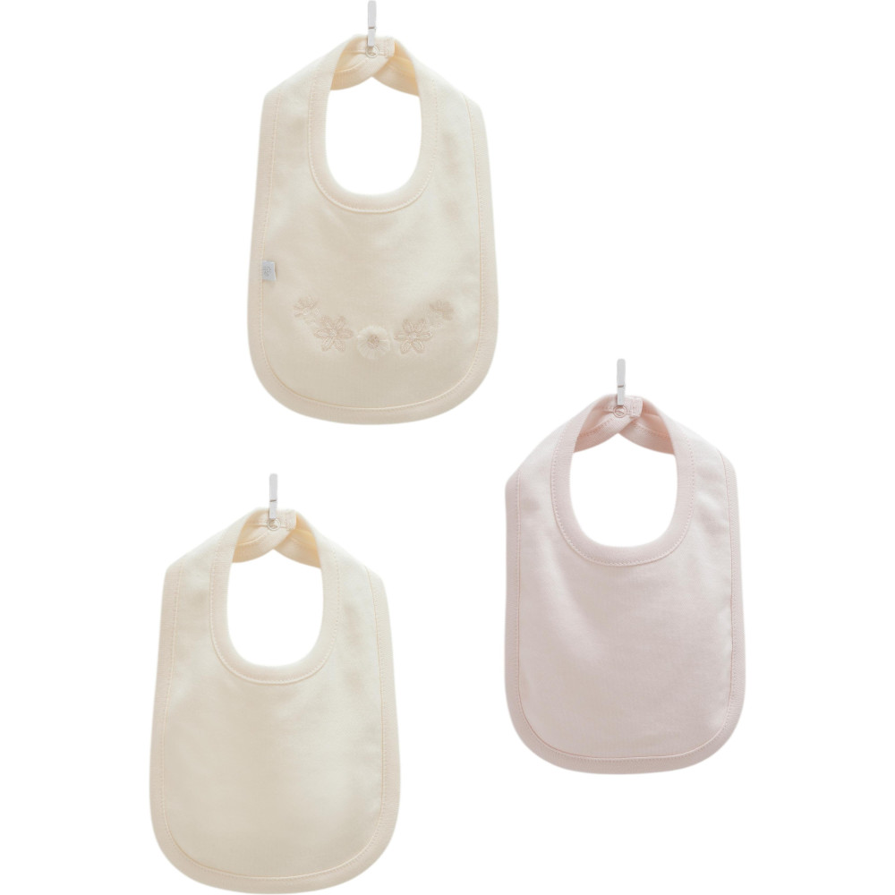 Bibs set 3pcs (pack of 4 sets), series LOVE HUGS