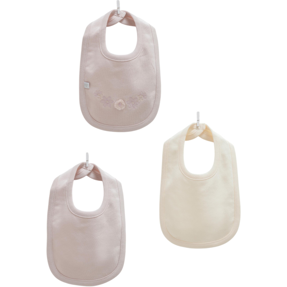 Bibs set 3pcs (pack of 4 sets), series LOVE HUGS