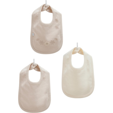 Bibs set 3pcs (pack of 4 sets), series LOVE HUGS
