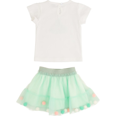 Set T-shirt+skirt