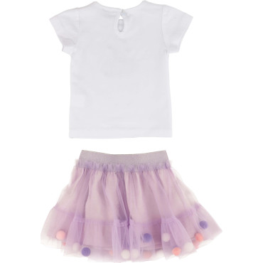 Set T-shirt+skirt