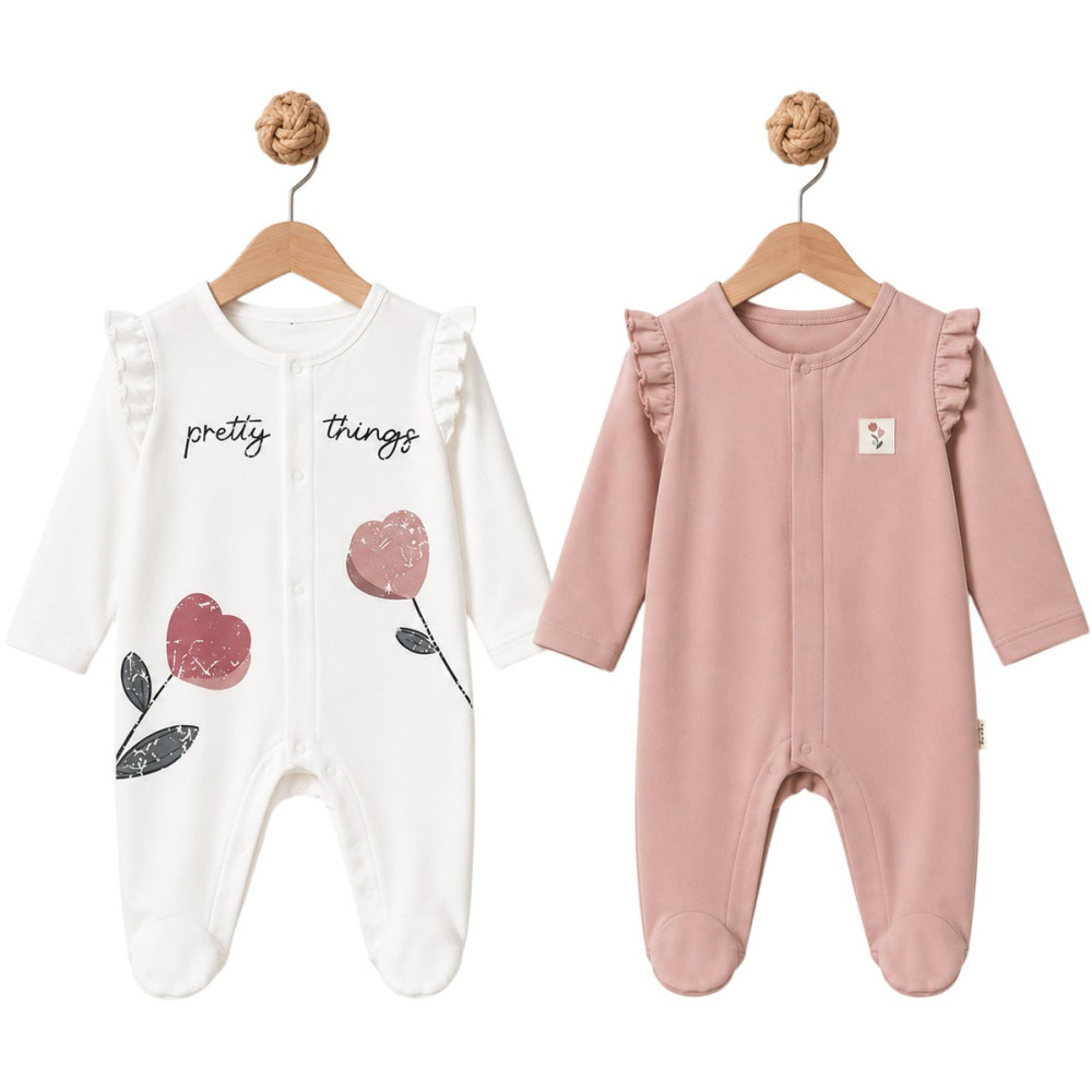 Overalls set 2pcs (pack of 2 sets)