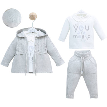 Set sweater+sweater+pants