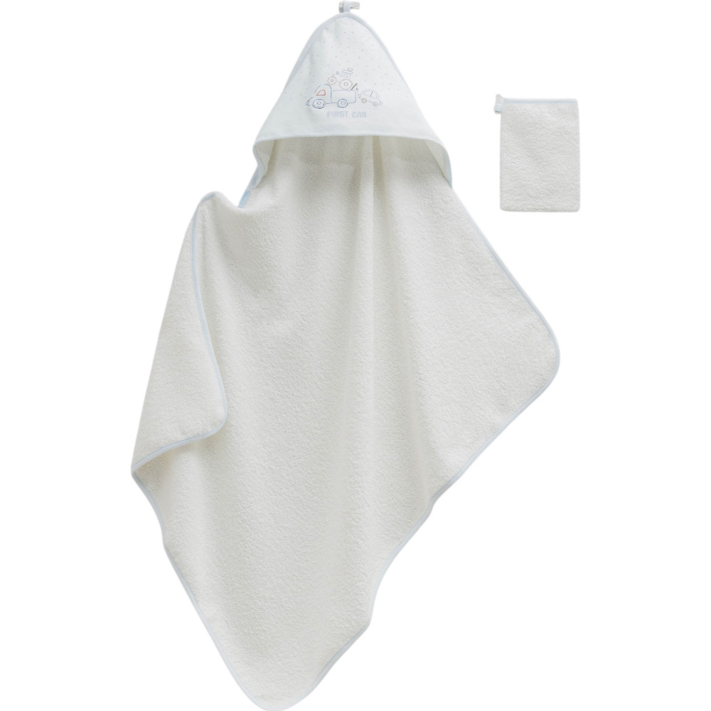 Towel+washcloth, series FIRST CAR. (Expected 23.01.2026)