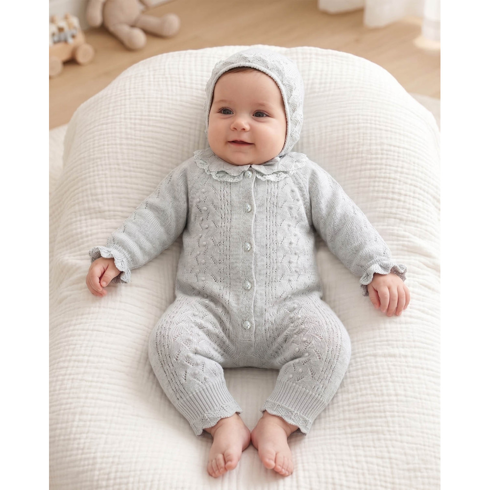 Set body+overalls+hat