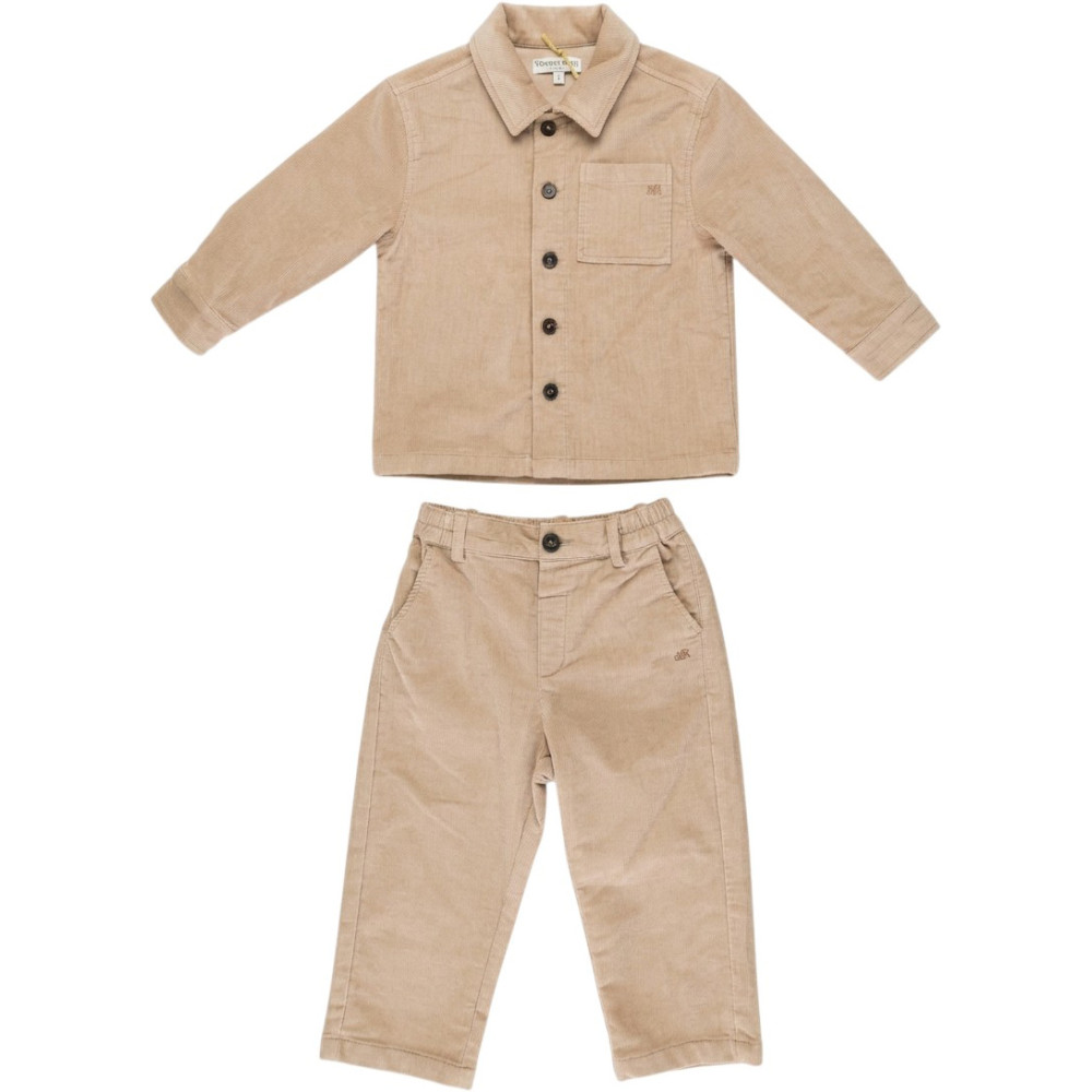 Set sweater+shirt+pants