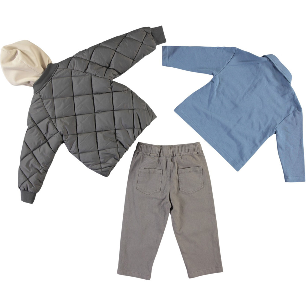 Set jacket+shirt+pants