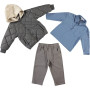Set jacket+shirt+pants