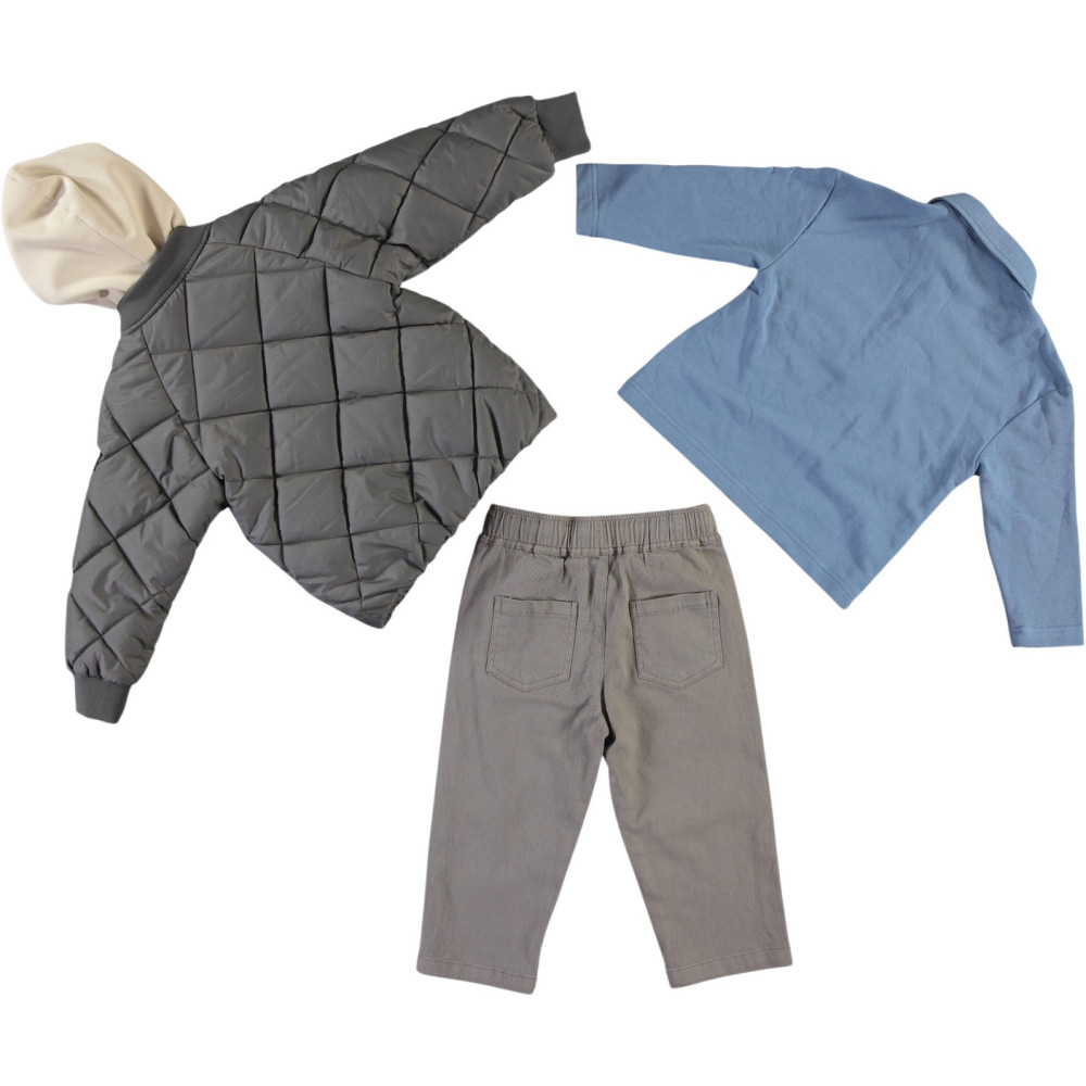Set jacket+shirt+pants