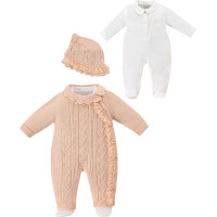 Overalls  knitted+overalls  knitted+hat