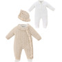 Overalls  knitted+overalls  knitted+hat