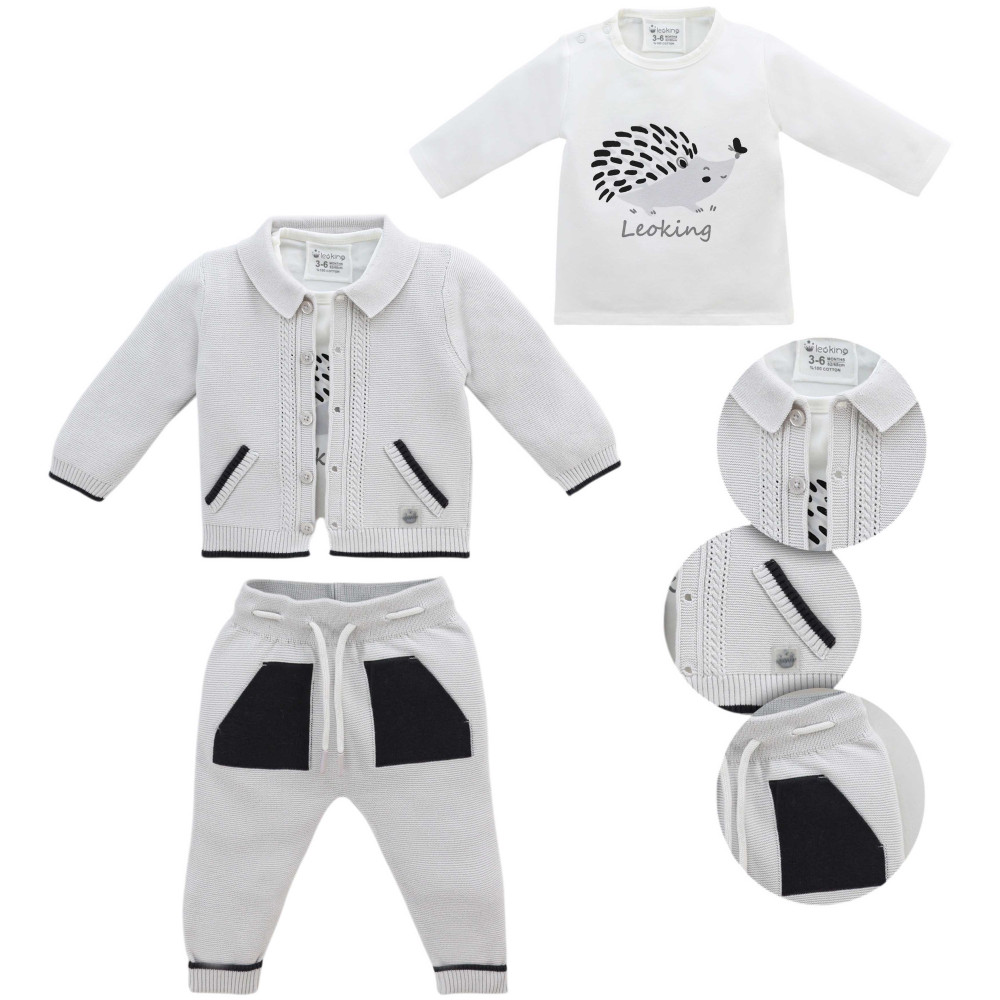 Set sweater+sweater+pants