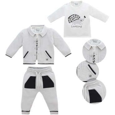 Set sweater+sweater+pants