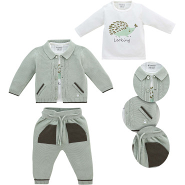 Set sweater+sweater+pants