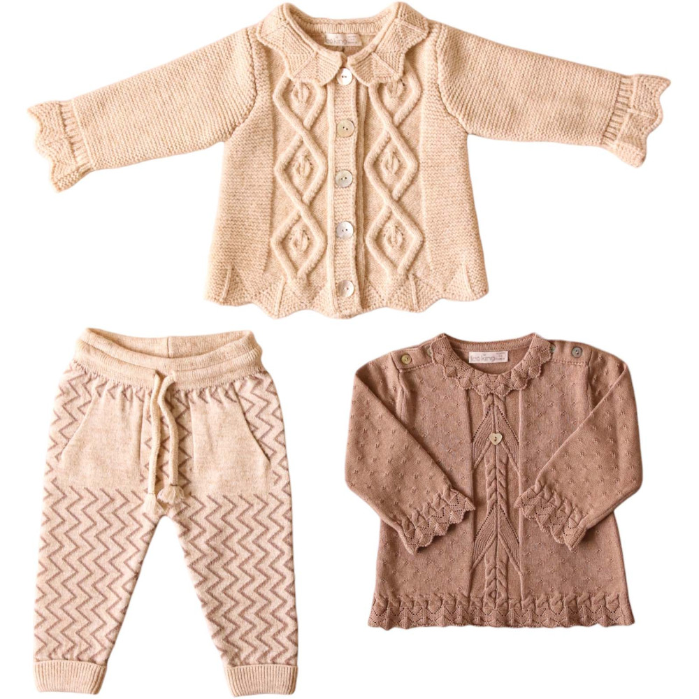 Set sweater+sweater+pants