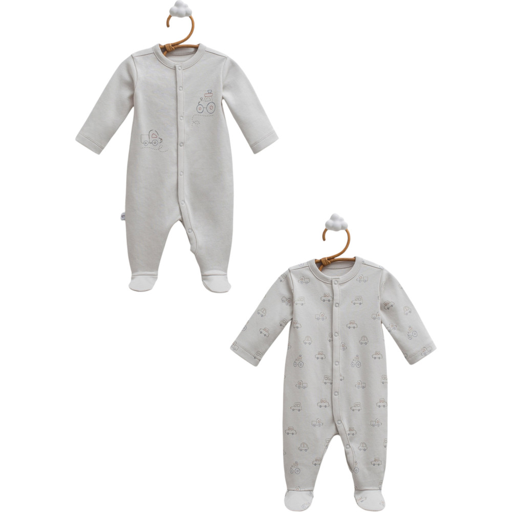 Overalls set 2pcs (pack of 2 sets), series FIRST CAR. (Expected 23.01.2026)