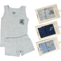 Set tank top+briefs Journey