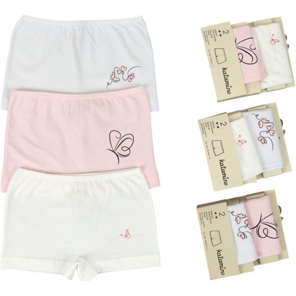 Set panties 2pcs (pack of 6 sets) Orkide