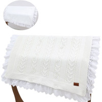 Blanket knitted+blanket cotton