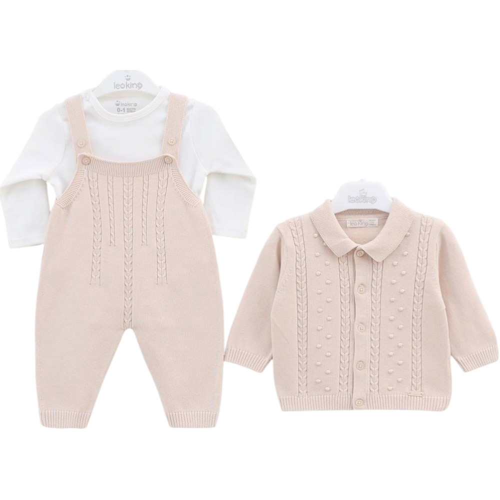 Set overalls+body+sweater