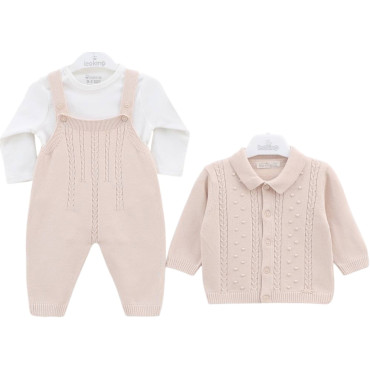 Set overalls+body+sweater
