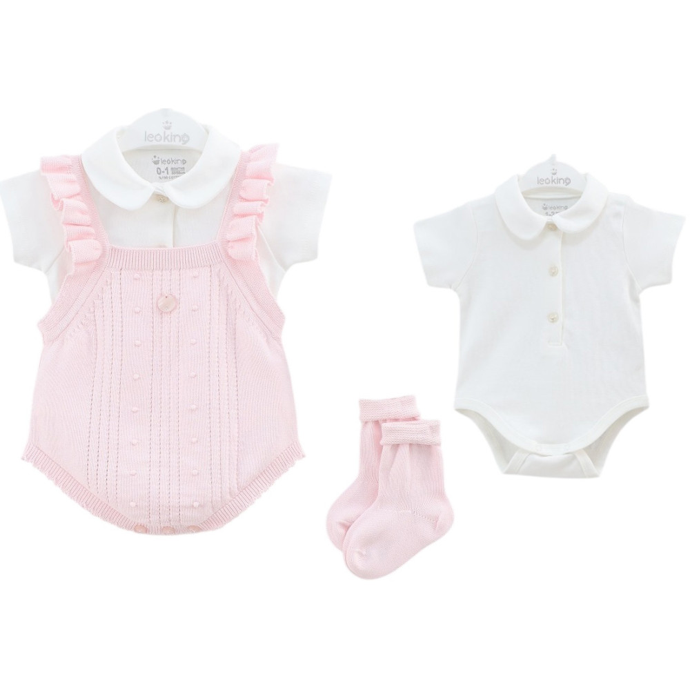 Set overalls+body+socks