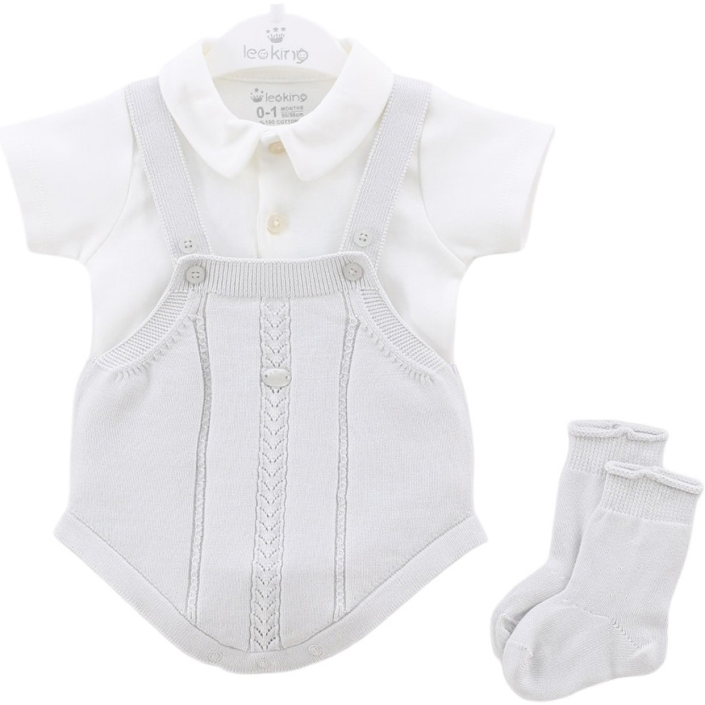 Set overalls+body+socks