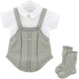 Set overalls+body+socks