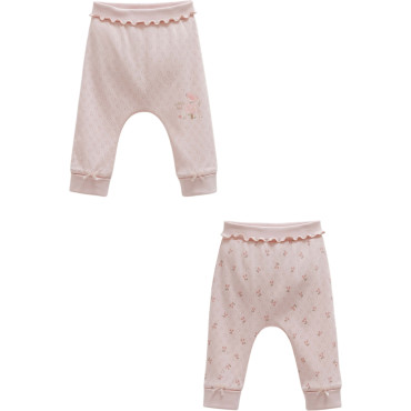 Pants set 2pcs (pack of 3 sets), series ALL TIME GIRL. (Ready)