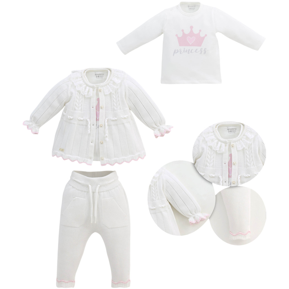 Set sweater+sweater+pants