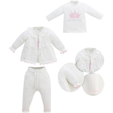 Set sweater+sweater+pants